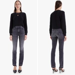 MOTHER Denim: Radical Slice Undone Hem